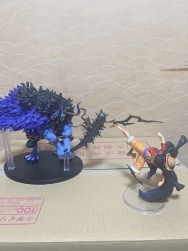 【箱なし】一番くじワンピース覇王ノ兆　A賞カイドウ人獣型　C賞ルフィ