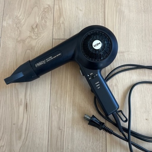 ノビー(Nobby) マイナスイオンヘアドライヤー NB2503 ブラック