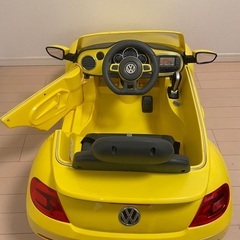 【引き渡し完了】子ども用ミニカー　電動乗用カー　フォルクスワーゲンビートルの画像