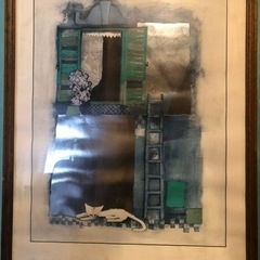 額縁とポスターの画像