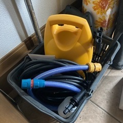 【終了しました】RYOBI 高圧洗浄機 AJP-75 +延長ホース8m