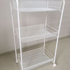 【取引完了】ニトリ キッチンワゴン (2020年12月)  / キャスターワゴンの画像