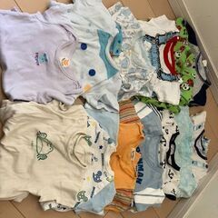ベビー服　肌着　よだれ掛けの画像
