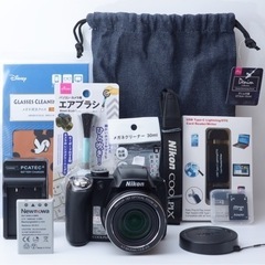 Nikon COOLPIX P80★超小型・超軽量★スマホ転送★すぐ使える  1ヶ月動作補償あり！ 安心のゆうパック代引き発送！ 送料、代引き手数料無料！の画像