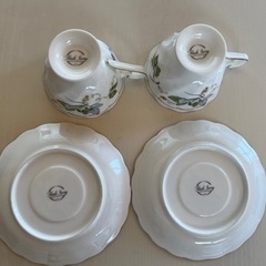 ナルミ 鳴海陶器 カップ＆ソーサー HOYAの画像