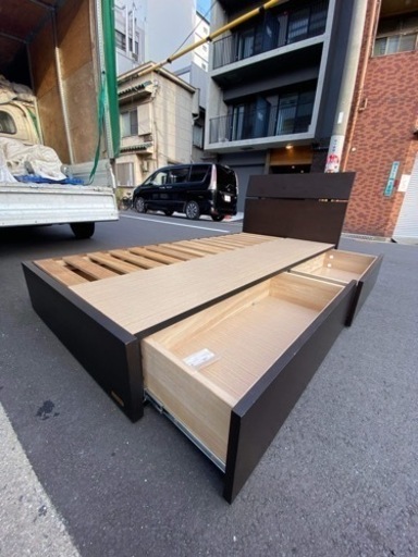 決まりました?シングルベッド㊗️マットレスあり?大阪市内配送設置無料