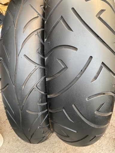 タイヤセット　フロント、リア　 PIRELLI ピレリ SPORT DEMON 110/70-17 140/70-17