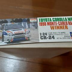 プラモデル／トヨタカローラWRC 1998 モンテカルロ ラリーウィナーの画像
