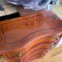 アンティーク家具★ 猫足 サイドチェスト キャビネット 木製 おしゃれ 家具の画像