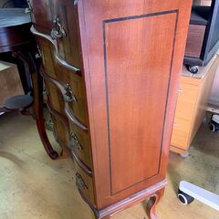 アンティーク家具★ 猫足 サイドチェスト キャビネット 木製 おしゃれ 家具の画像