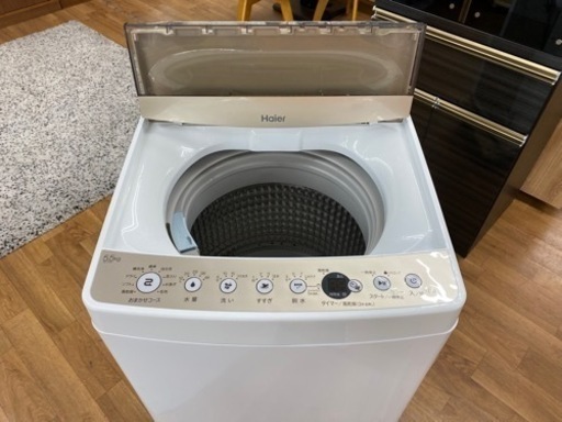 I710 ? 2021年製の美品♪ Haier 洗濯機 （5.5㎏） ⭐ 動作確認済 ⭐ クリーニング済