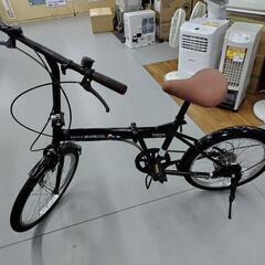 J208☆サビ使用感有り☆折りたたみ自転車☆6段変速☆20インチ