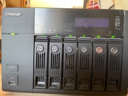 QNAP TS-659 Pro + NAS用HDD8TB*6本セット