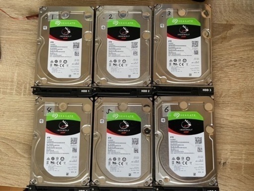 QNAP TS-659 Pro + NAS用HDD8TB*6本セット