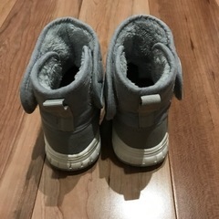 【used】17.0㎝ ブーツ風　グレーの画像