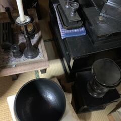 創価学会仏壇★黒檀★仏具一式セット★電動自動開閉扉

