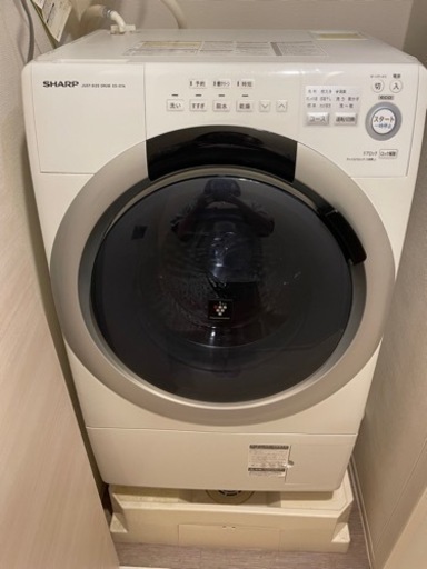 ドラム式洗濯機　2016年製　SHARP ES-S7A