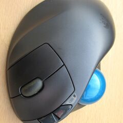 ☆ロジクール Logicool M570 ワイヤレスマウス トラックボール 無線◆腕や手首が疲れにくいの画像