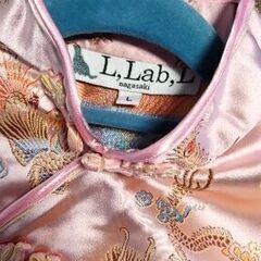 l.lab.l nagasaki　チャイナドレス　ピンクの画像