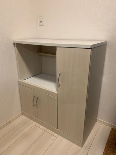 【決まりました】ニトリ　レンジ台　レンジボード　キッチンボード　収納棚