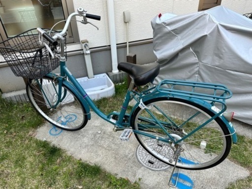 自転車　26インチ　LEDオートライト付き