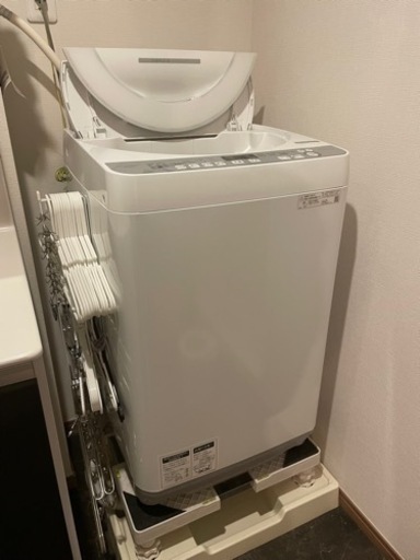 SHARP 全自動洗濯機7kg　ES-GE7D