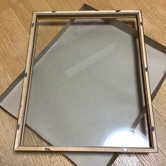 押絵　押し絵　色紙　額　額縁　約42.5×52.5×4㎝の画像