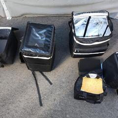 ウーバーイーツ　出前館　配達バッグ　セットでお得!　送料無料