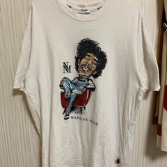 メンズ　tシャツ オーバーサイズの画像