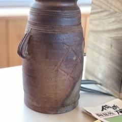 備前焼 花瓶の画像