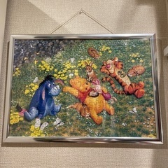 プーさんパズル フレーム付き