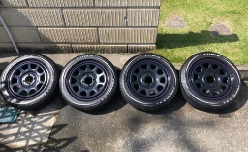 デイトナSS ホワイトレター タイヤ&ホイールセット