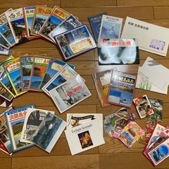 昭和感満載の懐かしい　絵はがき、しおり