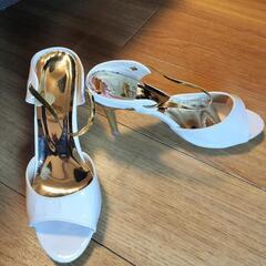 ブランド
[IKETERU] [イケテル]　ヒールサンダル　25センチ