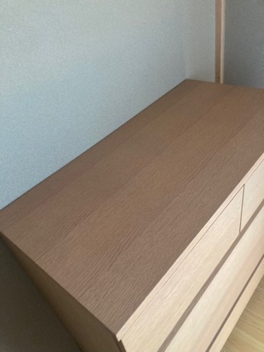 無印　オーク材チェスト　タンス
