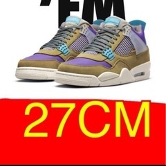 NIKE×UNION コラボ エアジョーダン4