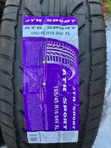 ATRスポーツのタイヤ4本です