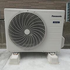 Panasonic エアコン 6~9畳用 室外機付き 2018年製の画像