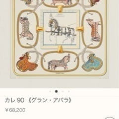 エルメス　スカーフ　カレ 90 《グラン・アパラ》の画像