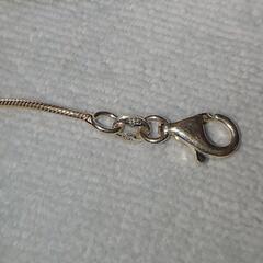 錨(いかり)のシルバーブレスレットの画像