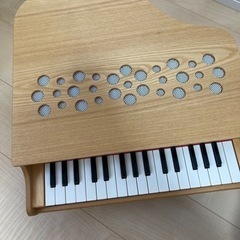 カワイミニピアノ　ナチュラル 天然木 
