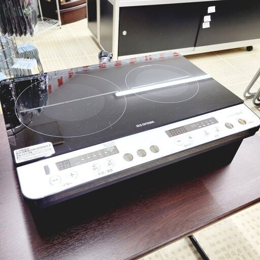 5/5アイリスオーヤマ IHコンロ IHK-W12SP 2020年製