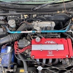 CR-X EF8 B16B改1800CC 車検2年付き spoonメーター ロールケージ の画像