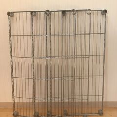 スチールラック　板（90×35）4枚