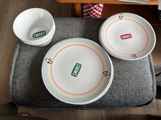 CHUMS DISH SET チャムス　ディッシュセット　お皿　キャンプ