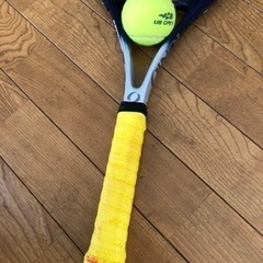 テニスセット【ラケット2本(ケース付き)，ボール3個】の画像