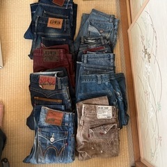 Edwin  エドウィン　ジーンズ等　まとめて