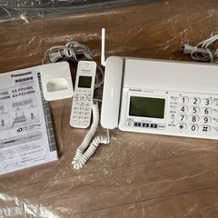 【決まりました】パナソニック　電話機　KX-PZ210