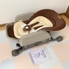 ベビー用品譲ります！ハイローオートスイングラック(J-4395)の画像