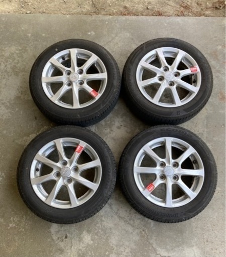 ダイハツウェイク純正ホイール＋ブリヂストン夏タイヤ